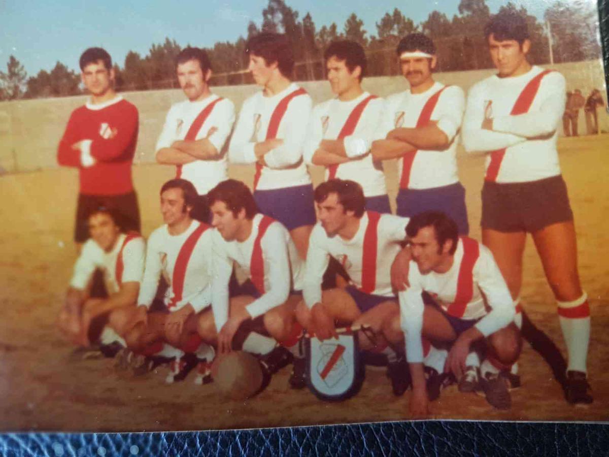 Outra estampa histórica do equipo de fútbol.