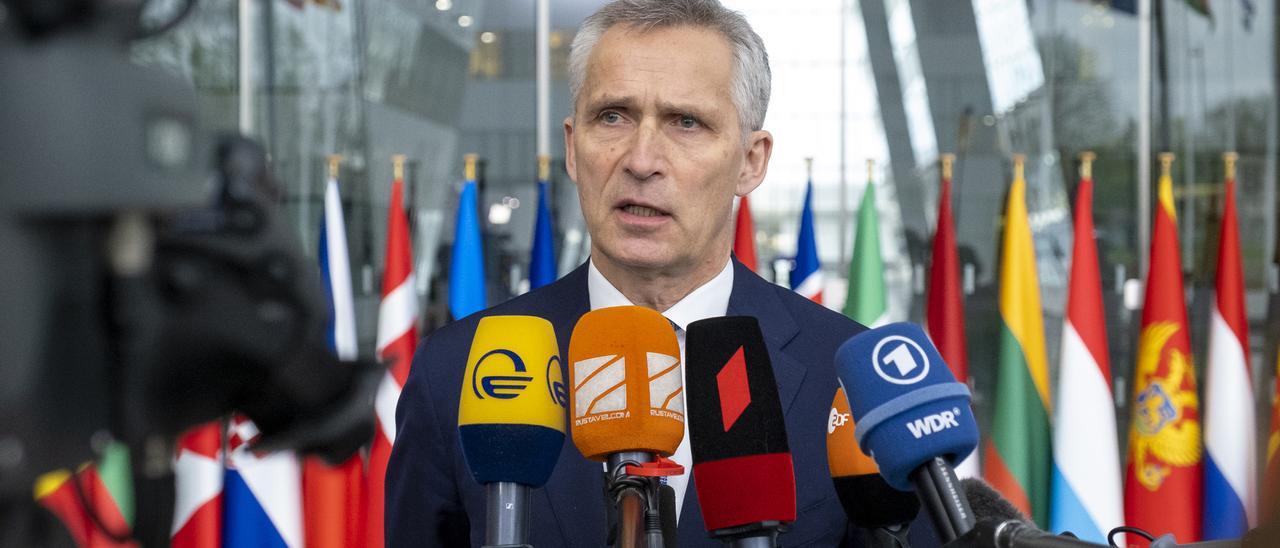 Archivo - El secretario general de la OTAN, Jens Stoltenberg