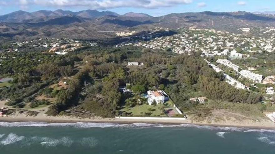 Imagen de las dunas Real de Zaragoza, junto a las que se ubicará el hotel W Marbella.