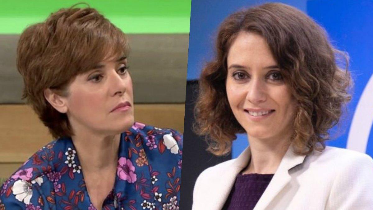 Anabel Alonso e Isabel Díaz Ayuso