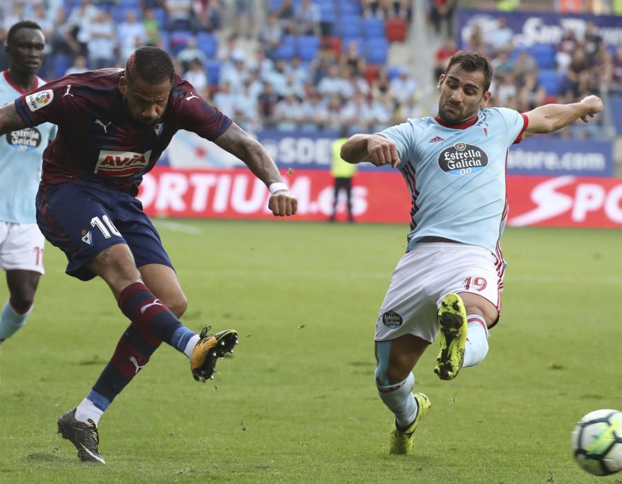 Las fotografías del partido entre el Celta y el Eibar.