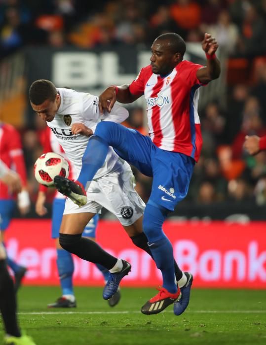 Valencia CF - Sporting de Gijón, en imágenes