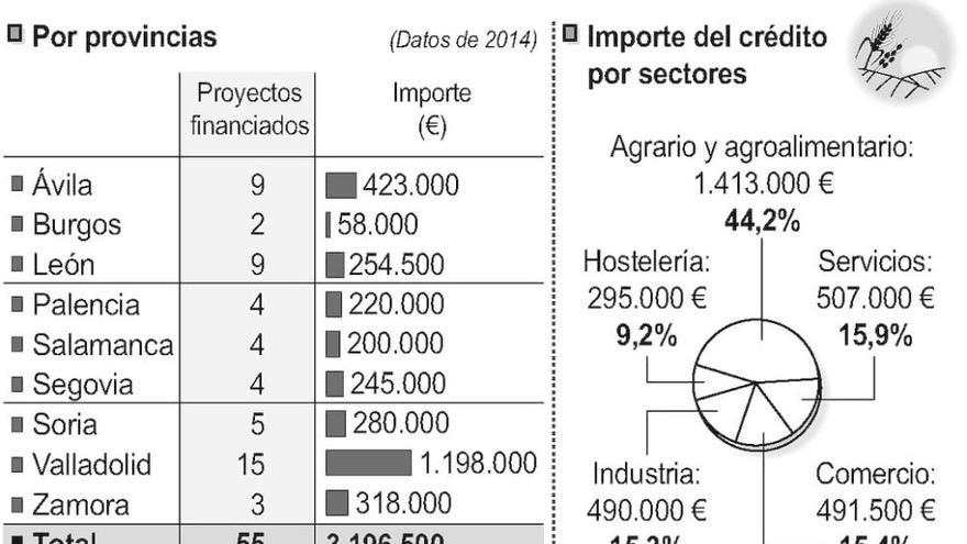 ADE Rural financia 3 proyectos en Zamora con microcréditos por valor de 318.000 euros