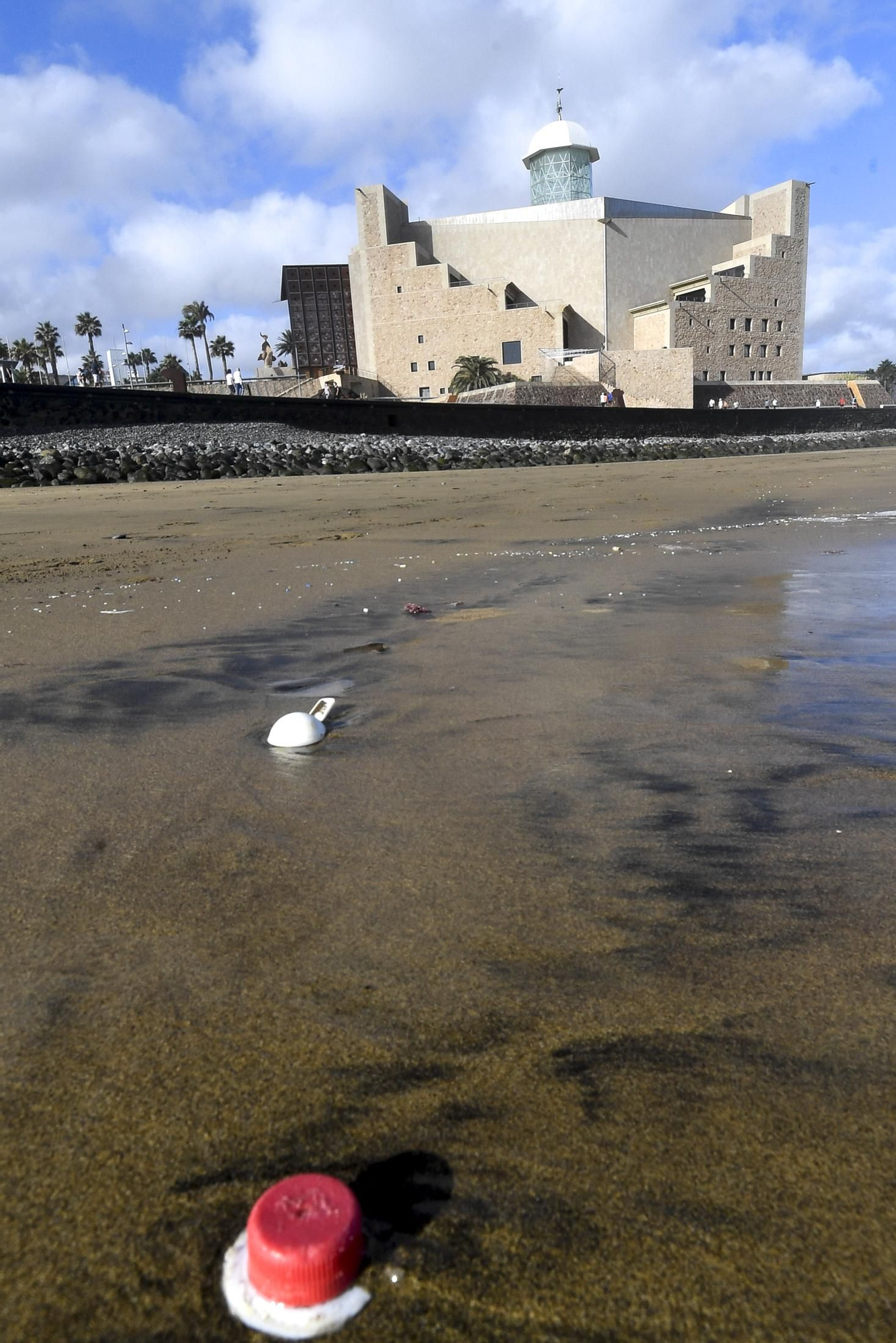 Microplásticos en Las Canteras