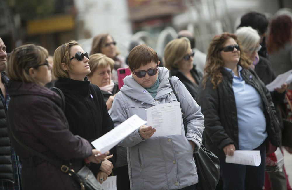 Castelló homenajea a las víctimas de la violencia machista