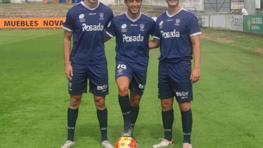 Tomás, Marti y Pelayo, encantados de fichar por el Marino: "Ni nos lo pensamos"
