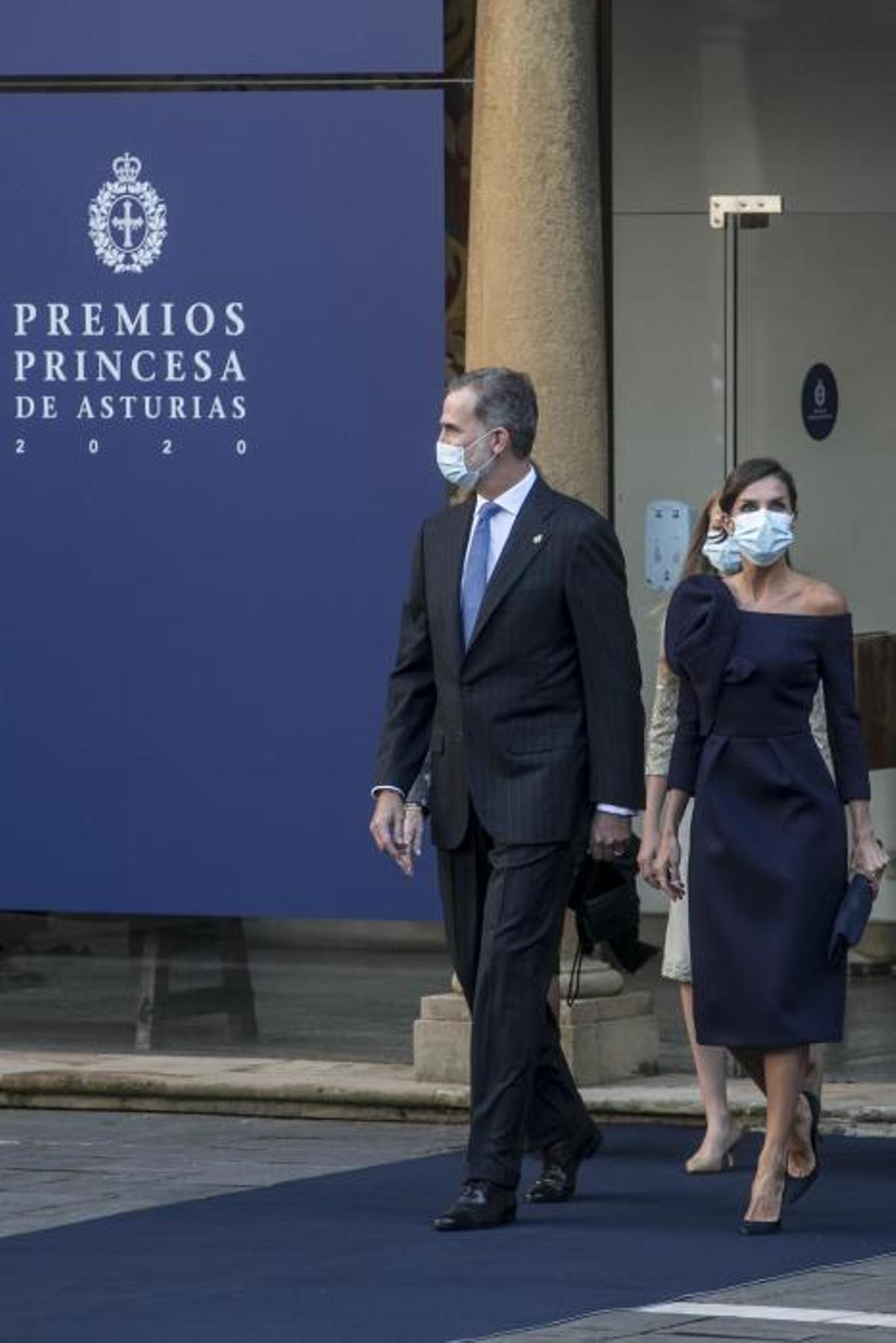 Premios Princesa de Asturias 2020: Así fue la escueta alfombra azul Premios Princesa de Asturias 2020: Así fue la escueta alfombra azul