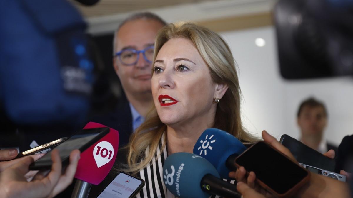 La consejera de Economía, Carolina España.