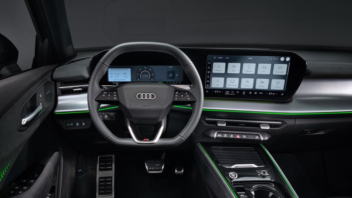Interior del Audi Q3 Sportback TDI quattro de 193 CV