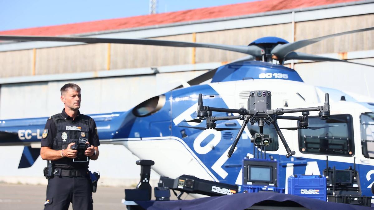 VÍDEO: La Policía Nacional presenta sus nuevos drones