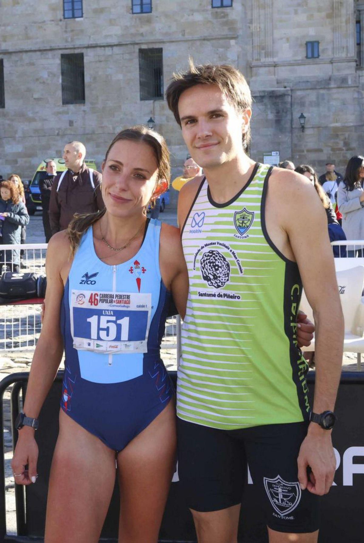 Uxía Pérez y David De la Fuente, ganadores. |  J.P.