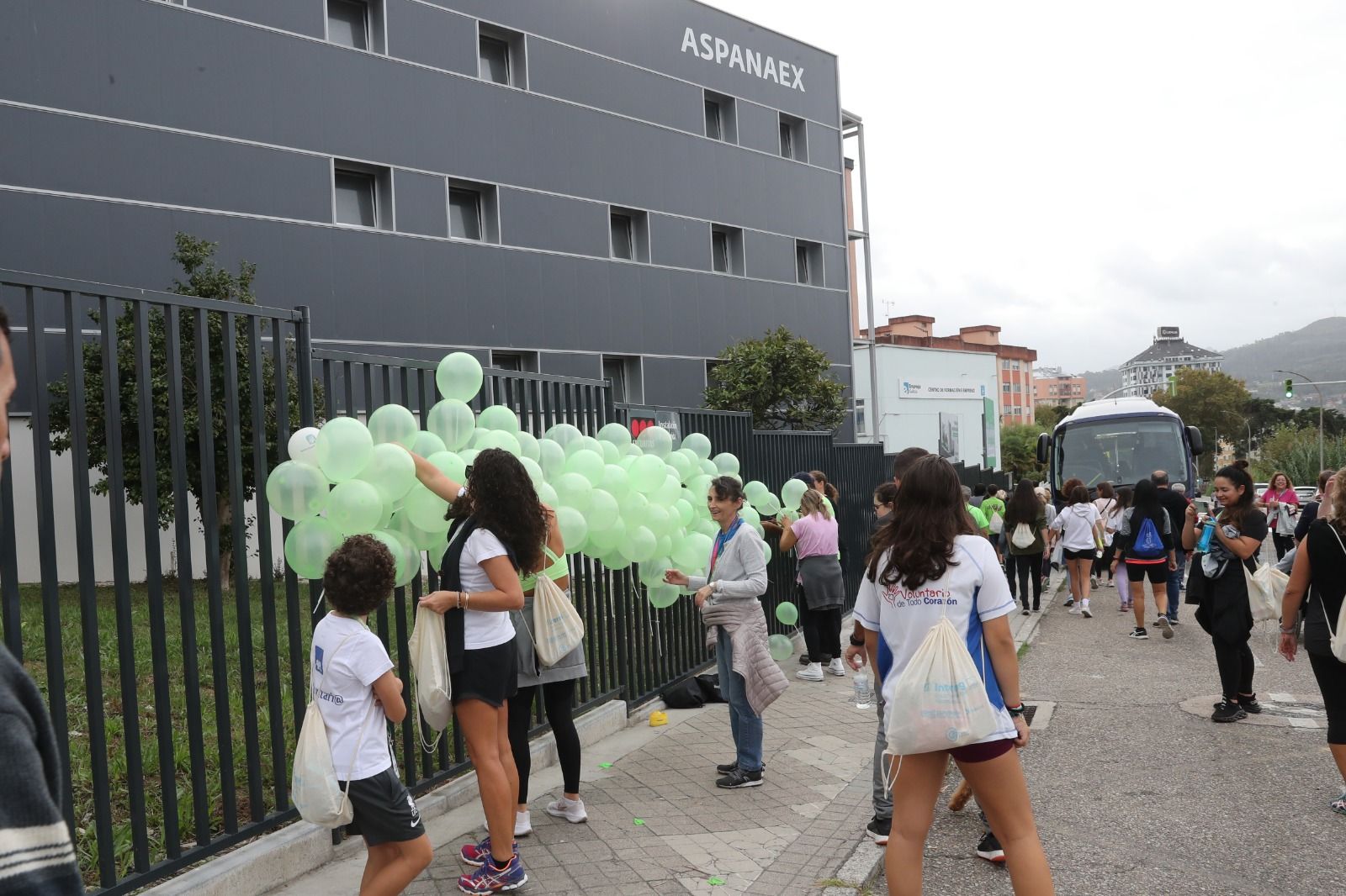 Vigo marcha en favor de Aspanaex