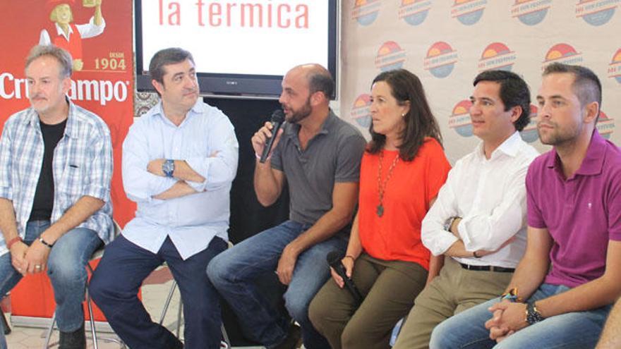 Rueda de prensa en la Térmica