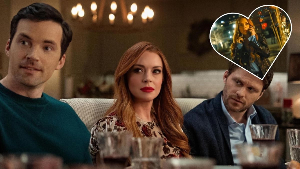 Lindsay Lohan en una peli navideña de Netflix