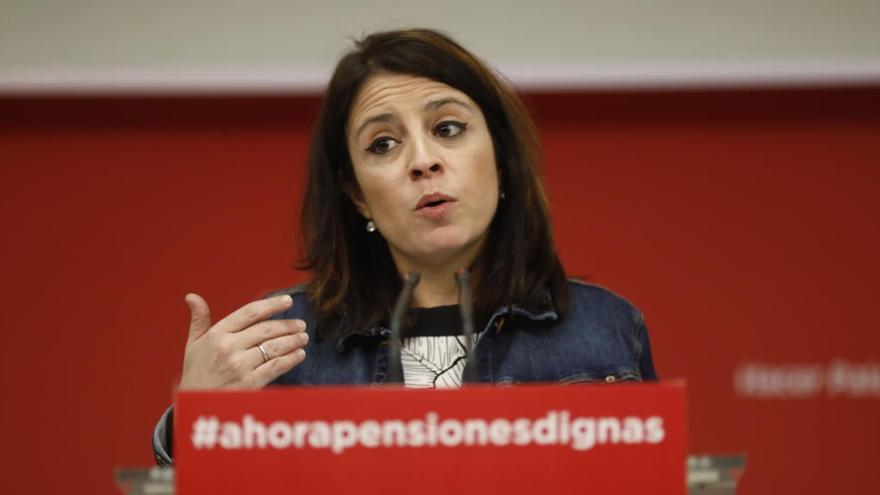 Lastra ante la posibilidad de ser la candidata del PSOE por Asturias: &quot;Estoy a lo que la militancia y la dirección decidan&quot;
