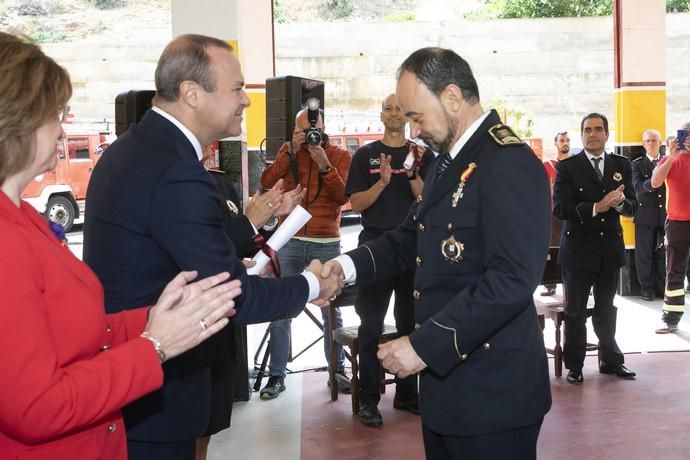 08.03.19. Las Palmas de Gran Canaria. Acto de entrega de Honores y Distinciones Bomberos de Las Palmas de GC. Foto Quique Curbelo