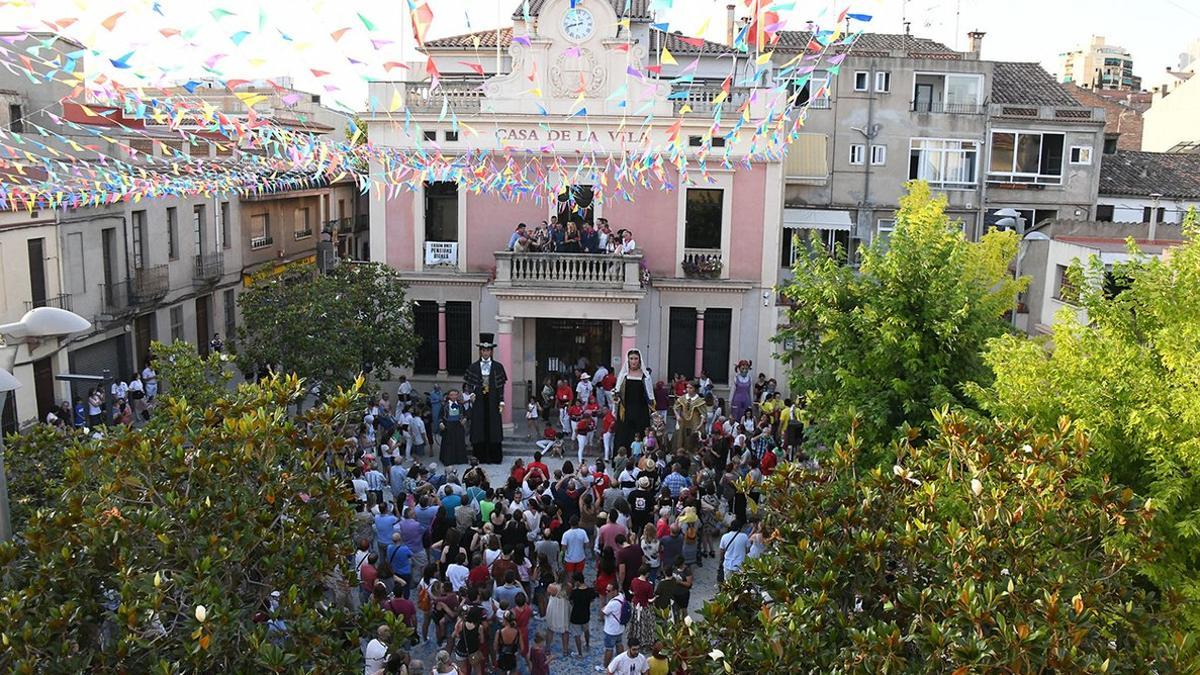 Pregón de la Fiesta Mayor de Rubí, en el 2019.