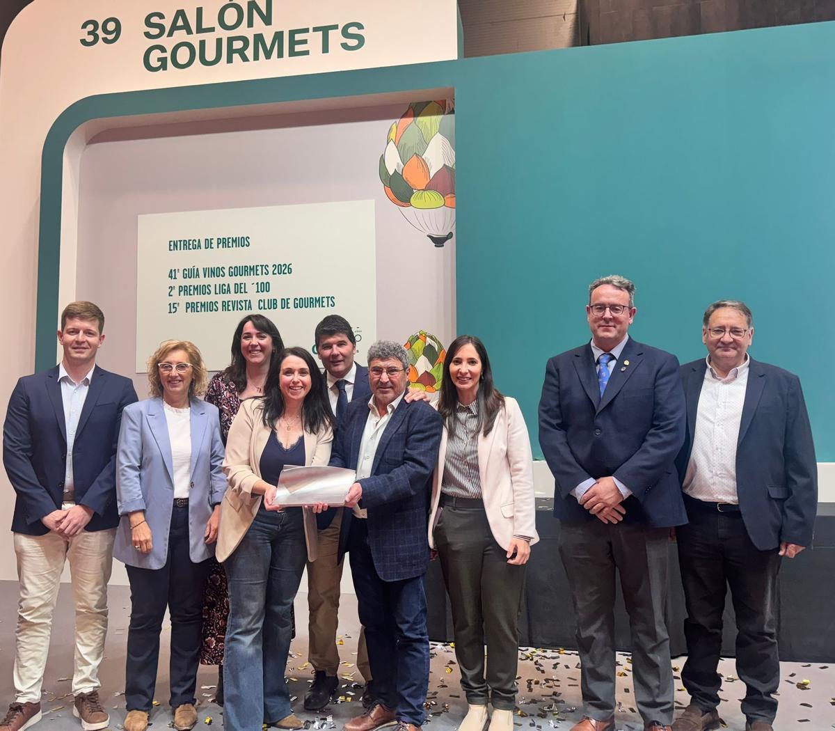 Representantes turolenses en el 39 edición del Salón Gourmet en Madrid.