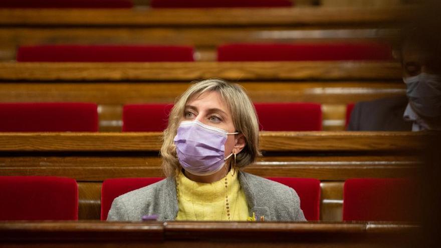 La consellera de Salud de la Generalitat, Alba Vergés