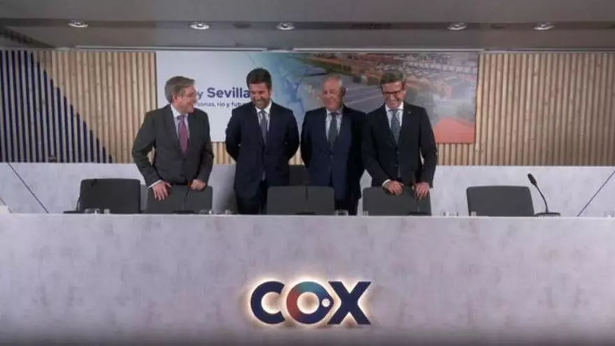 Presentación de la nueva sede de Cox en Sevilla