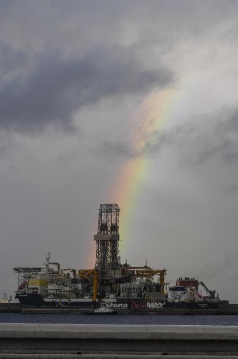 METEOROLOGIA. ARCOIRIS Y BARCO PERFORADOR