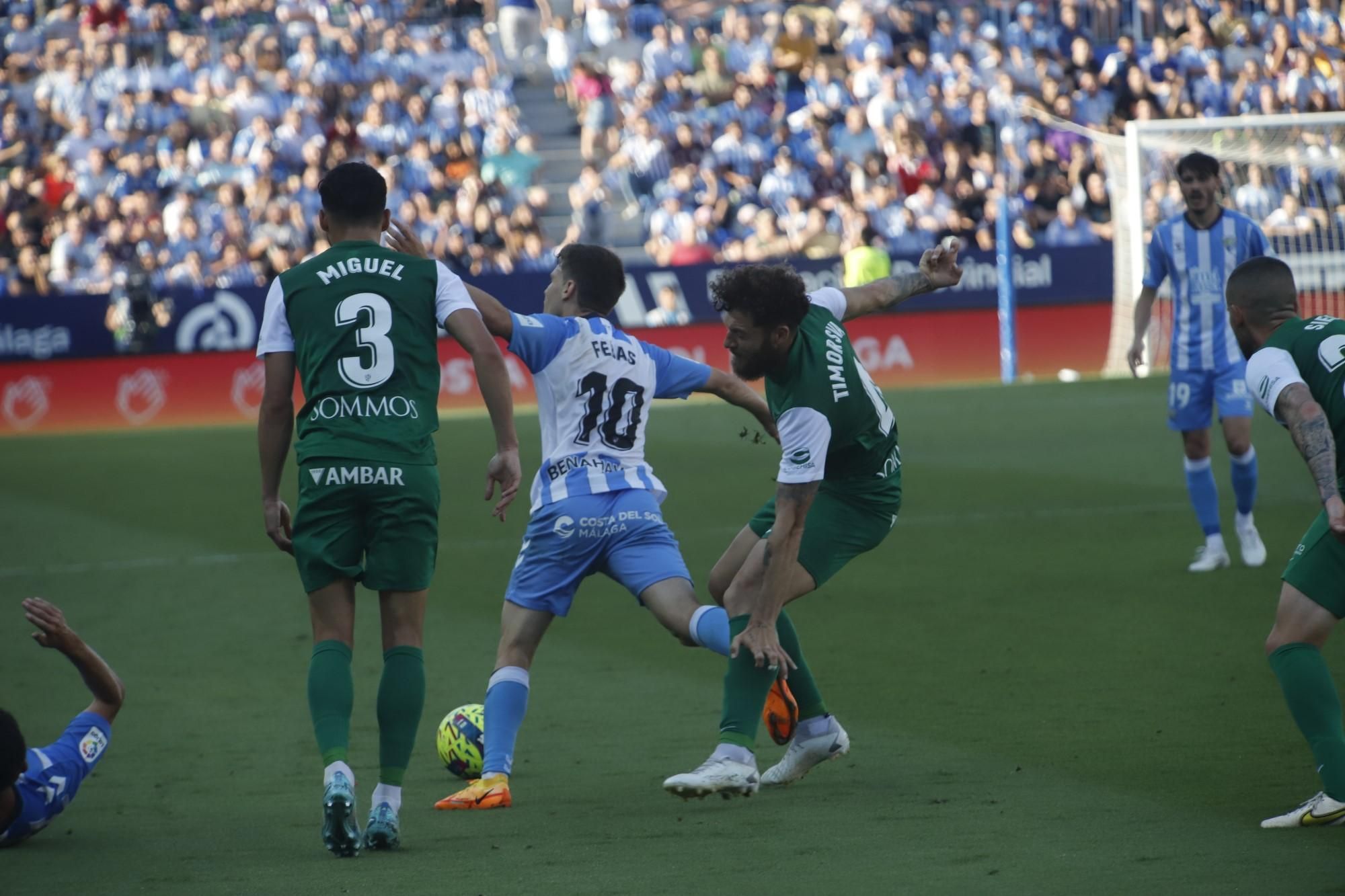 LaLiga SmartBank | Málaga CF - SD Huesca, en imágenes