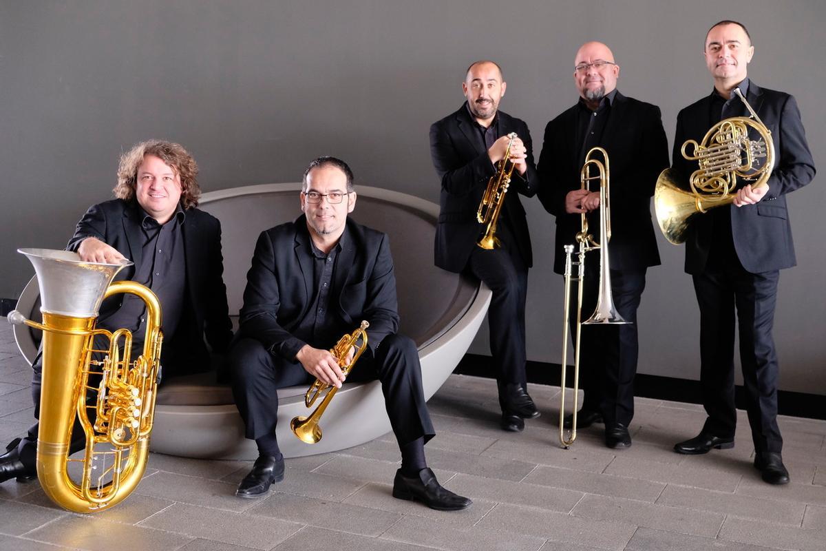 Los músicos de Spanish Brass son los invitados a la edición del 2022 de Vila-real Talent.