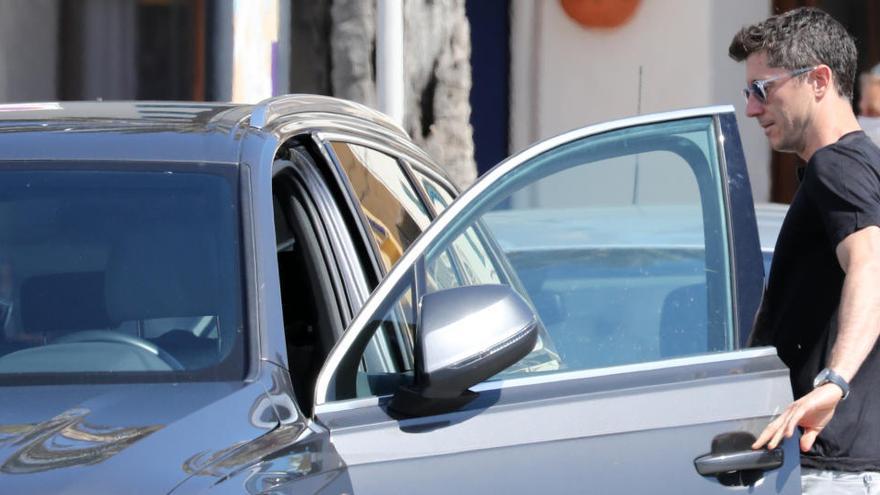 Robert Lewandowski, hier in Port d'Andratx.