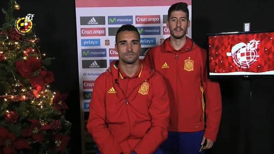 Las mejores tomas falsas del vídeo de Navidad de &#039;la Roja&#039;