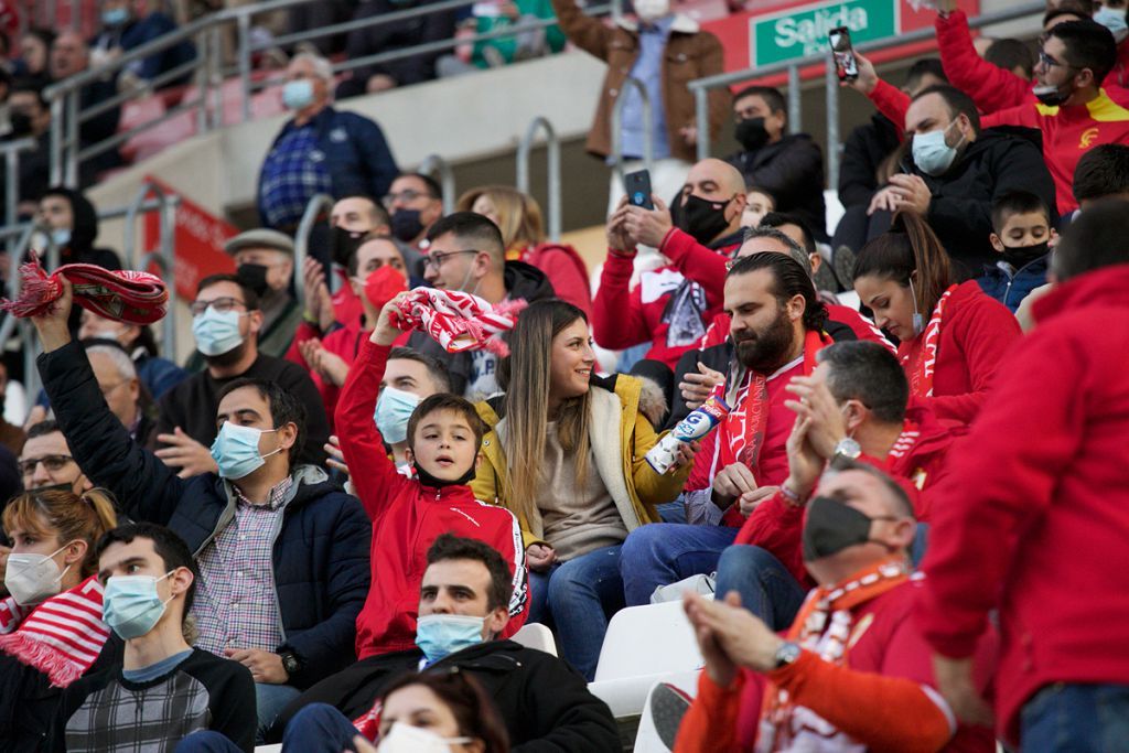 Todas las imágenes del encuentro entre el Real Murcia y el Mar Menor