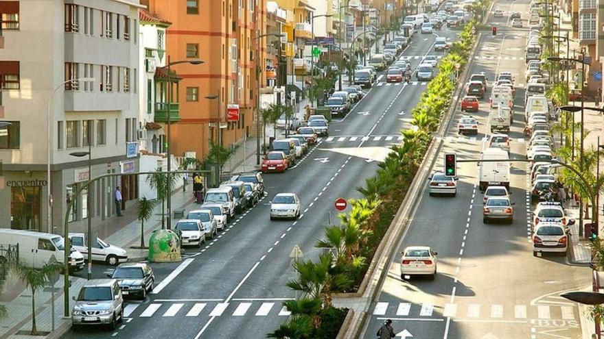 Herido un joven en un atropello en La Laguna