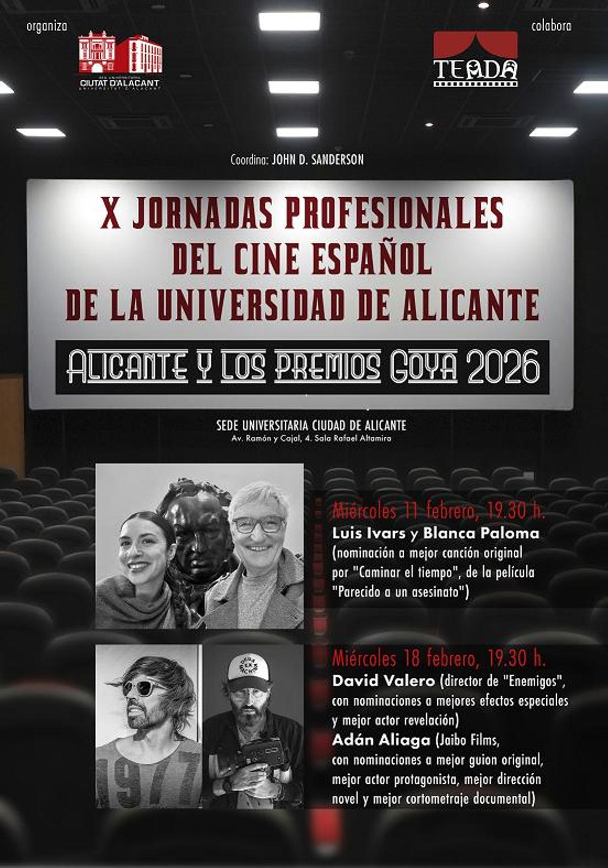 Cartel de las jornadas