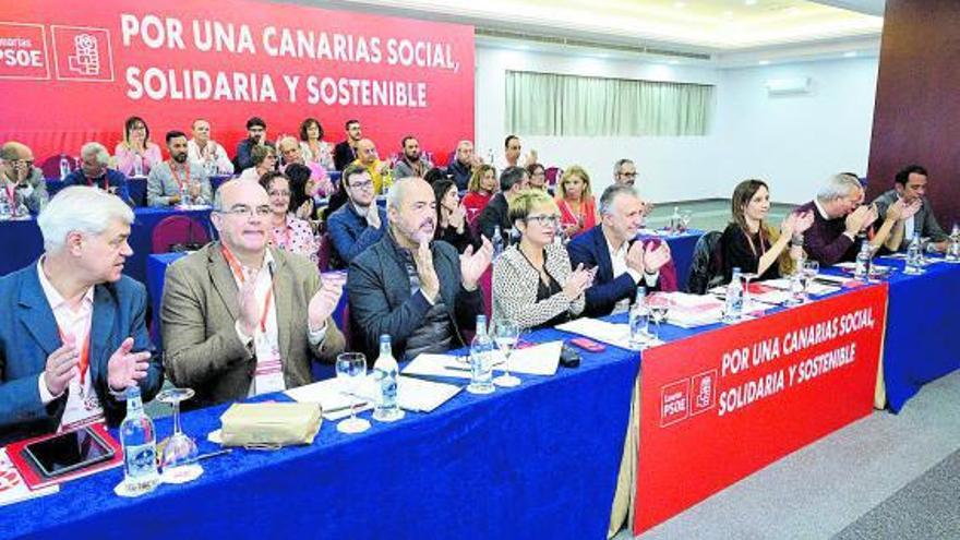 Imagen de un Comité Regional del PSOE celebrado poco antes del inicio de la pandemia.