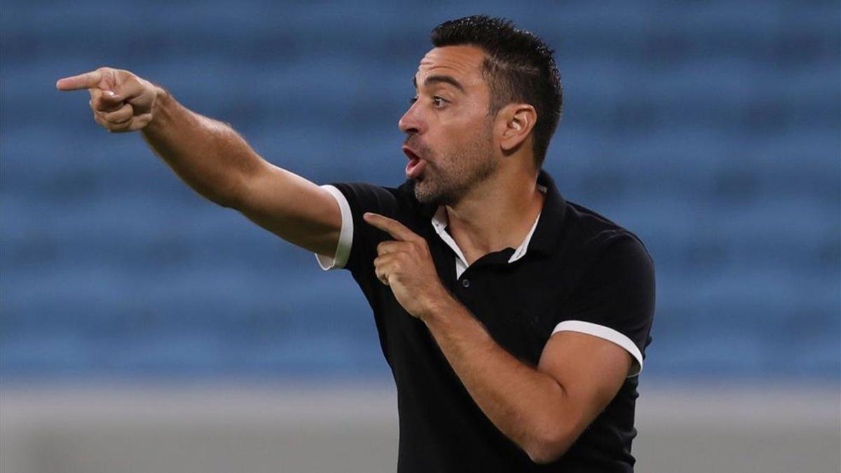 Xavi Hernández, técnico del Al Sadd