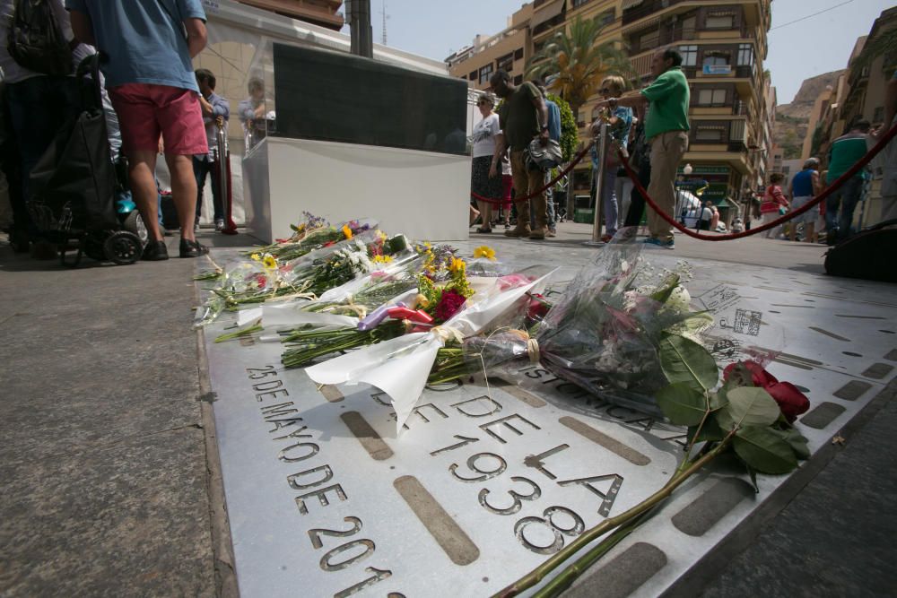 Alicante recuerda a las 300 víctimas de la peor masacre de la Guerra Civil