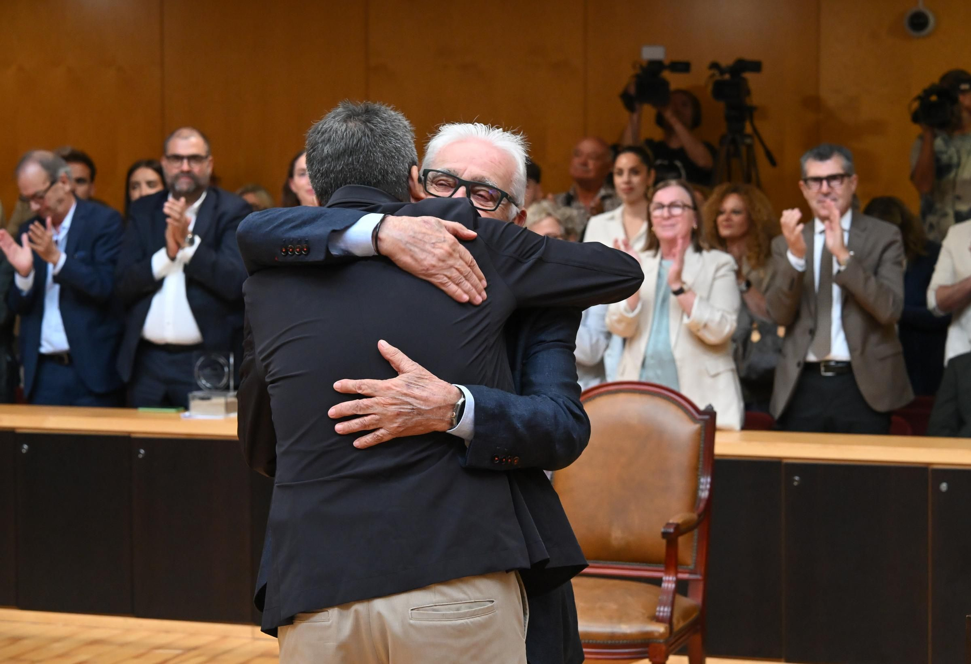 Celebración del Día de Europa en Benidorm y entrega de la distinción a Enrique Ballester