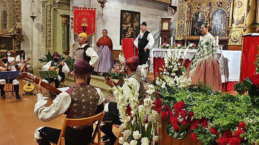 El recital de jota llenó el aforo de la iglesia. | SERVICIO ESPECIAL