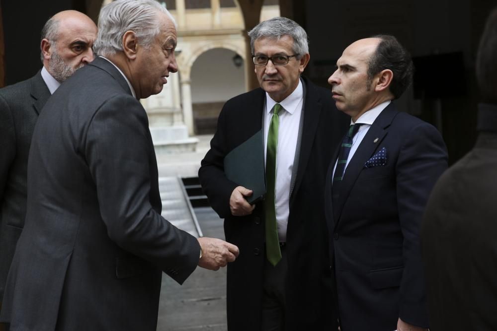 El presidente del Principado interviene en el acto de apertura de las Jornadas de Consejos Sociales de universidades