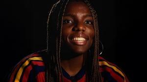 Edna Imade, davantera de la Reial Societat i de la selecció.  | RFEF