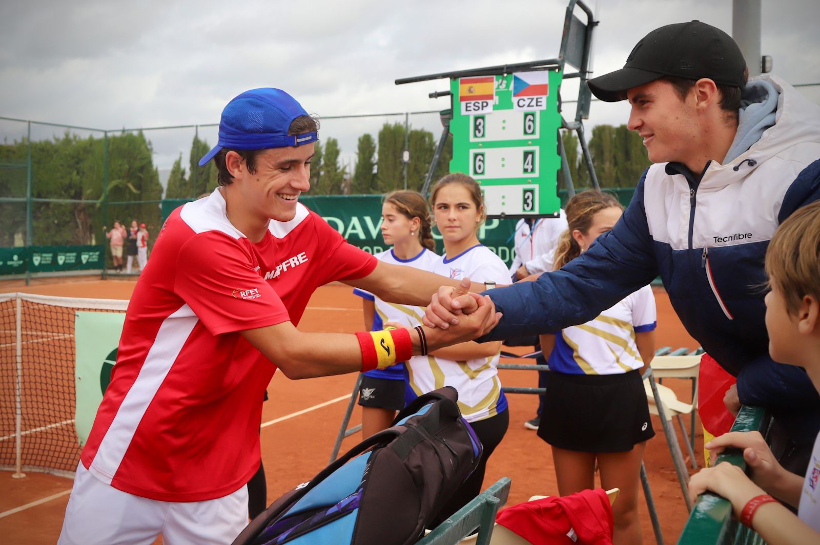 Las rondas finales de la Copa Davis Júnior de tenis en Córdoba, en imágenes