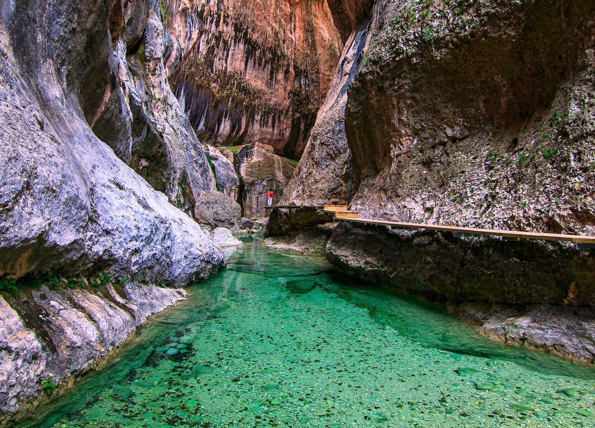 Uno de los enclaves naturales más bonitos de España está en Teruel.