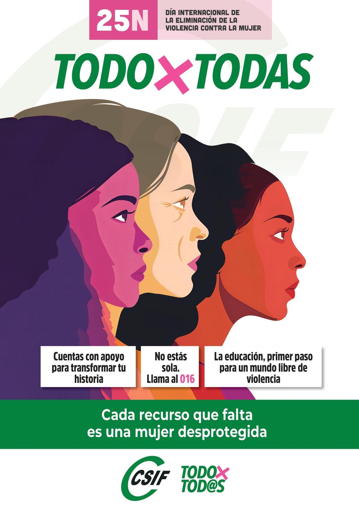 Cartel 25N.