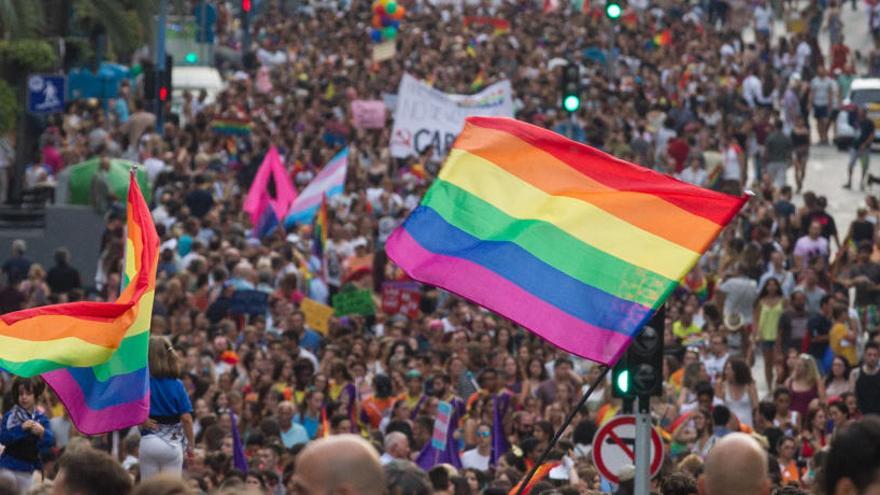 Celebración del Orgullo LGTBI en Alicante, el pasado mes de julio.