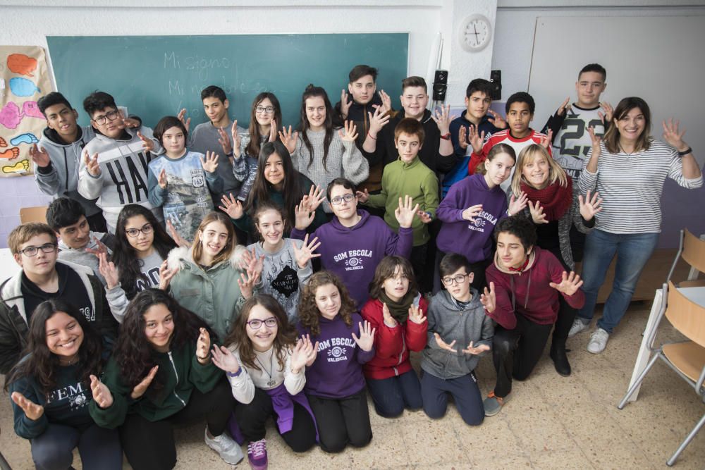 La llengua de signes entra a les aules valencianes