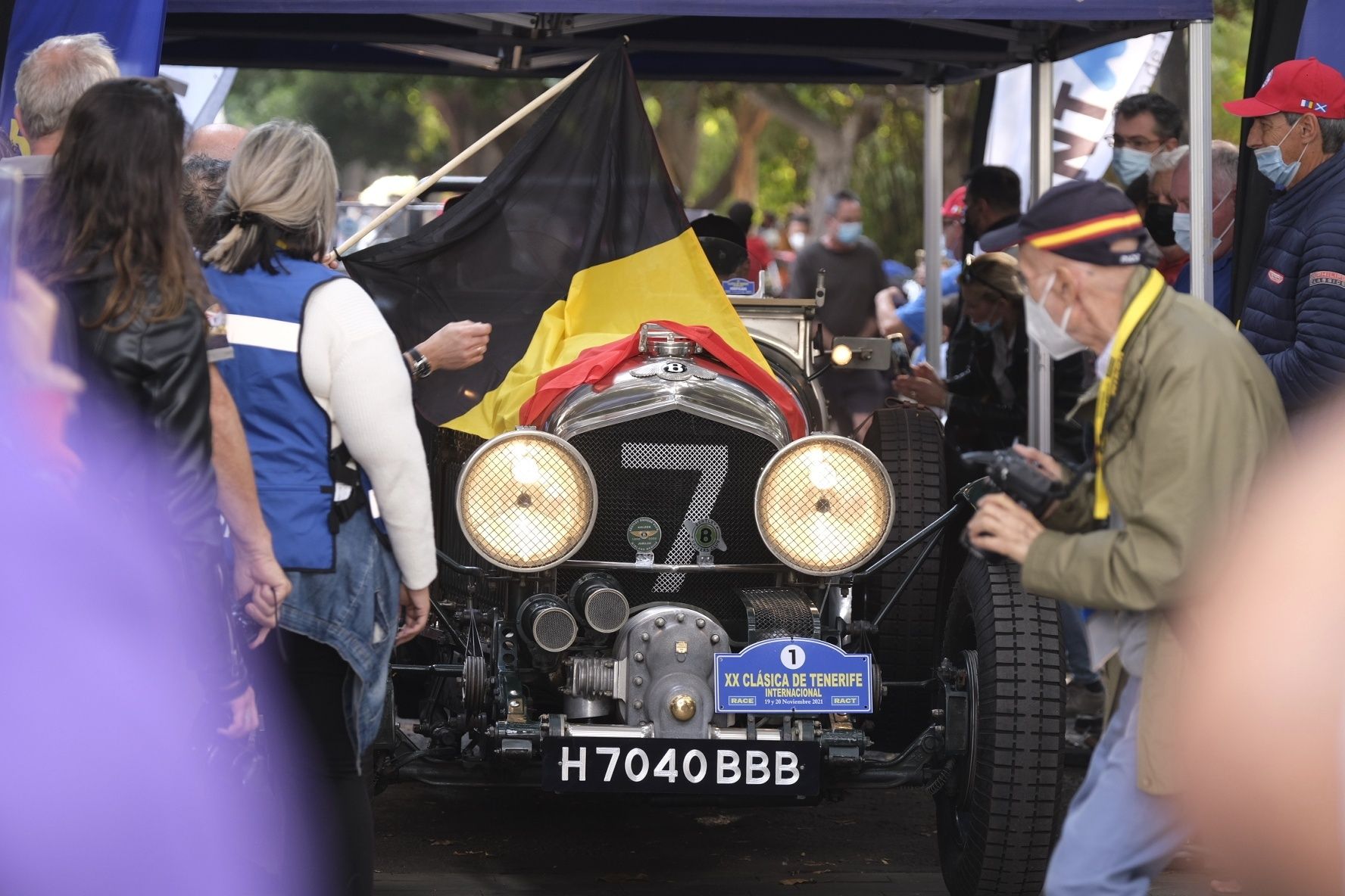 XX Clásica Internacional de Tenerife de coches antiguos.