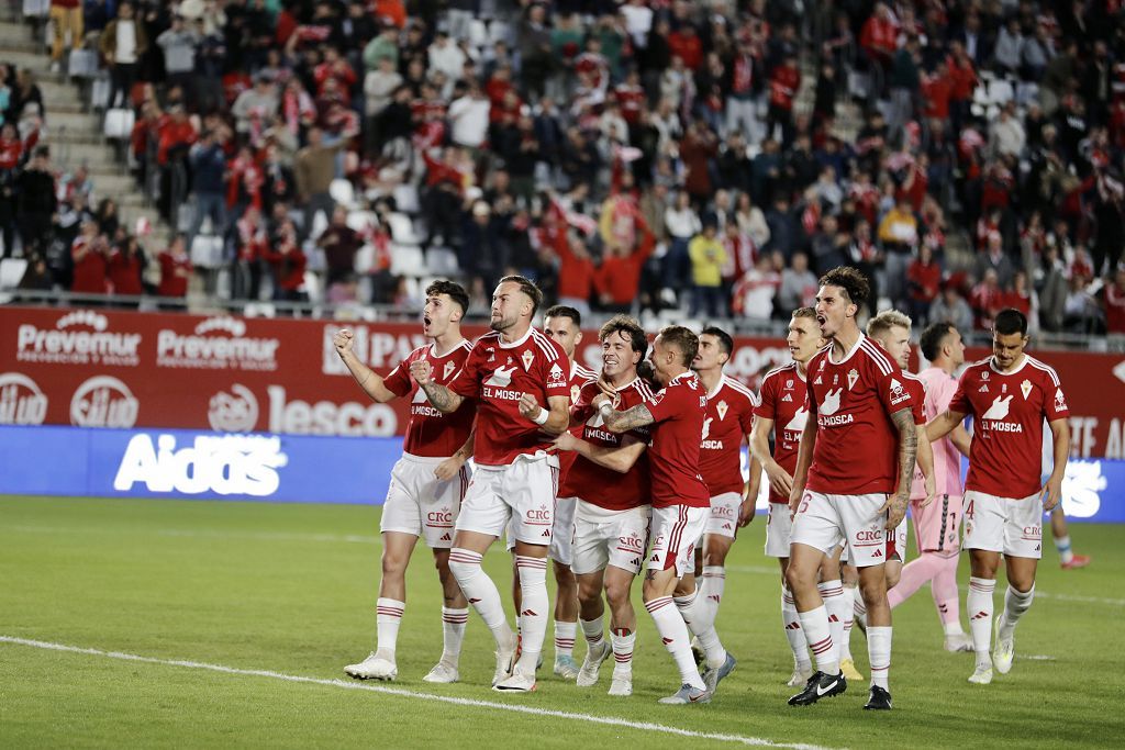 Así ha sido el partido entre el Málaga y el Real Murcia en imágenes