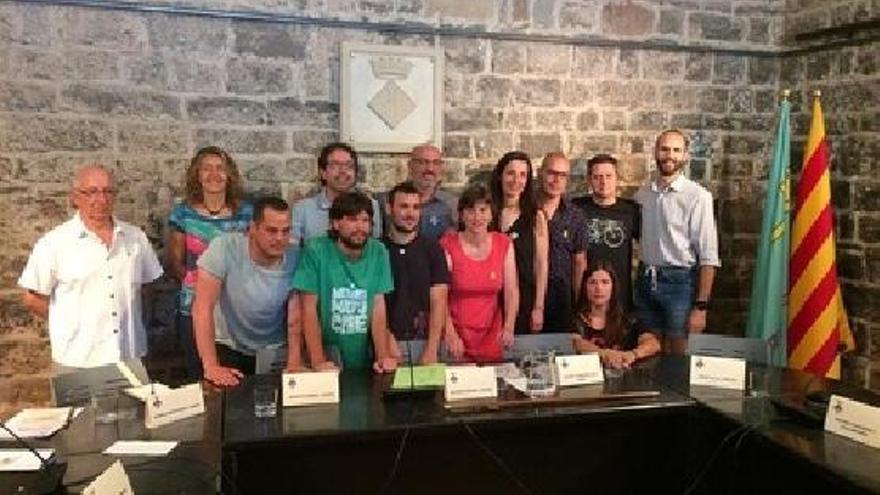 Tots els membres del consistori en el ple de constitució del 15 de juny