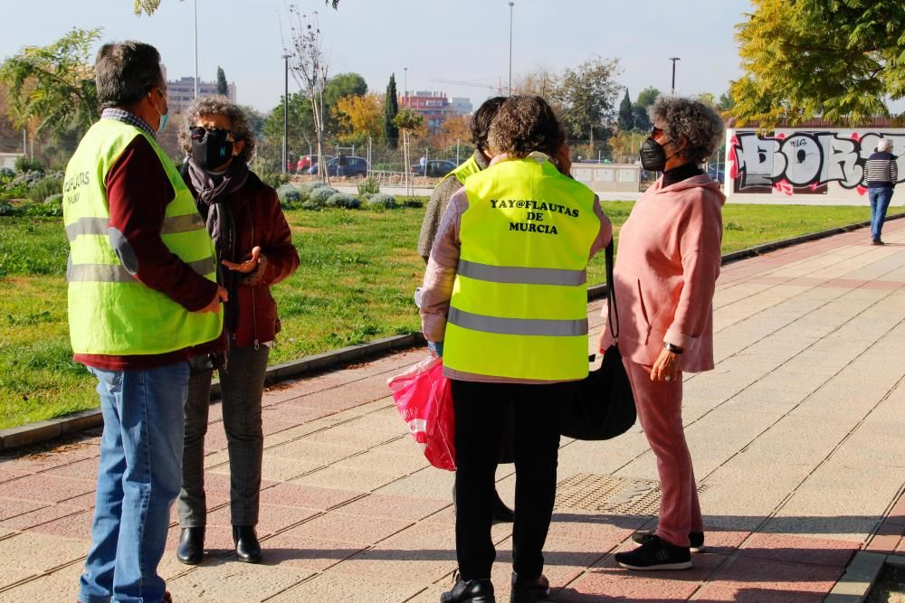 Una marcha teñida de verde y blanco para defender "el bien común"