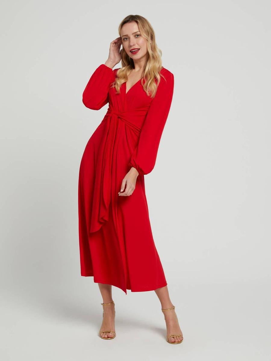 Vestido rojo de Laura Bernal
