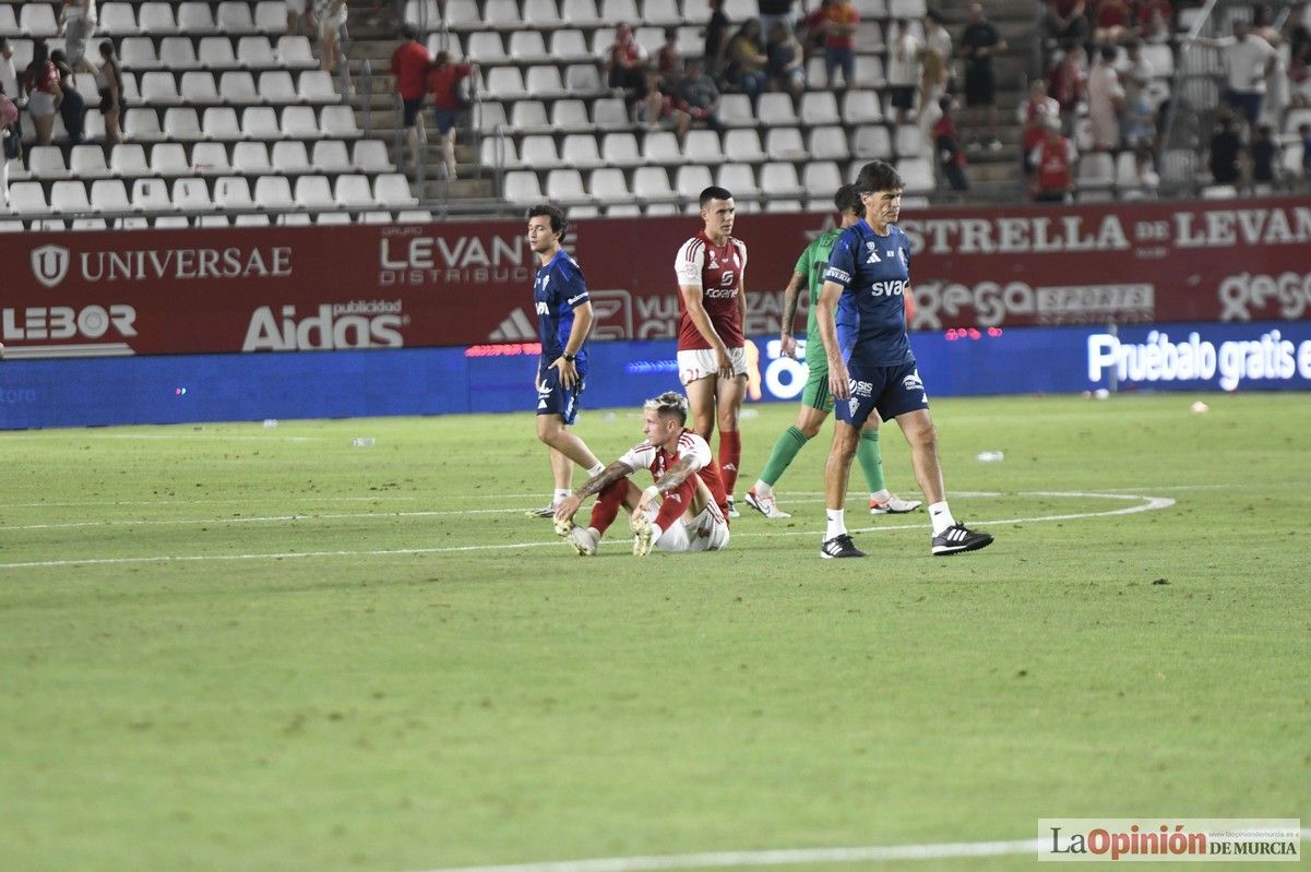 Así fue el encuentro del play off del Real Murcia y el Nástic en la lucha por el ascenso